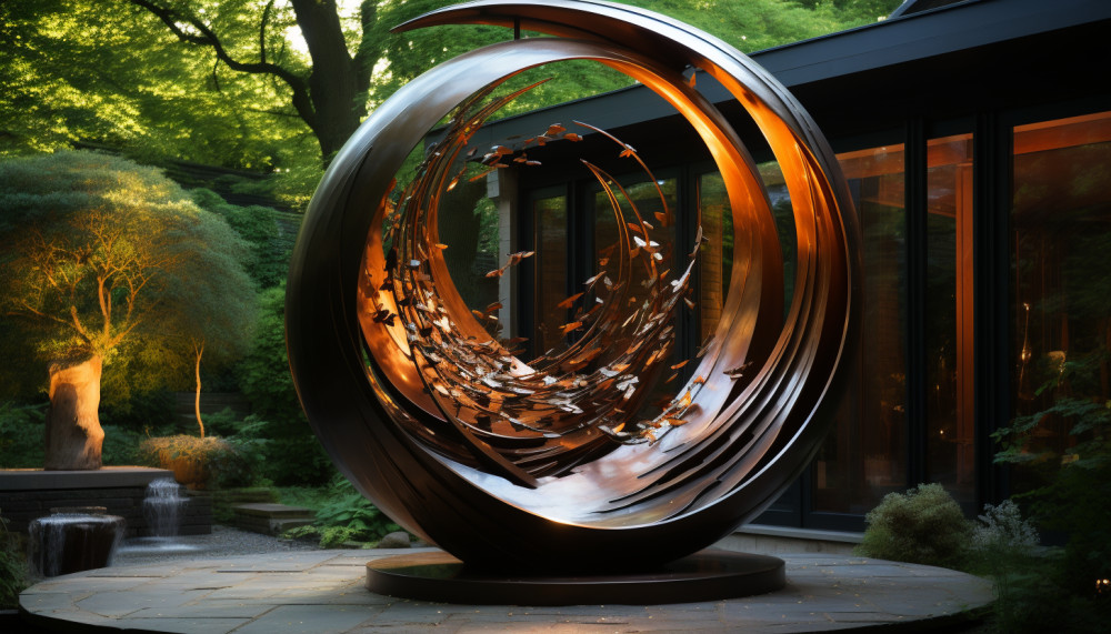 Quel emplacement pour une sculpture dans un jardin ?