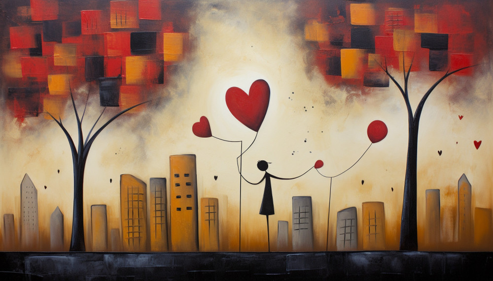 Quel tableau offrir à un jeune couple ?